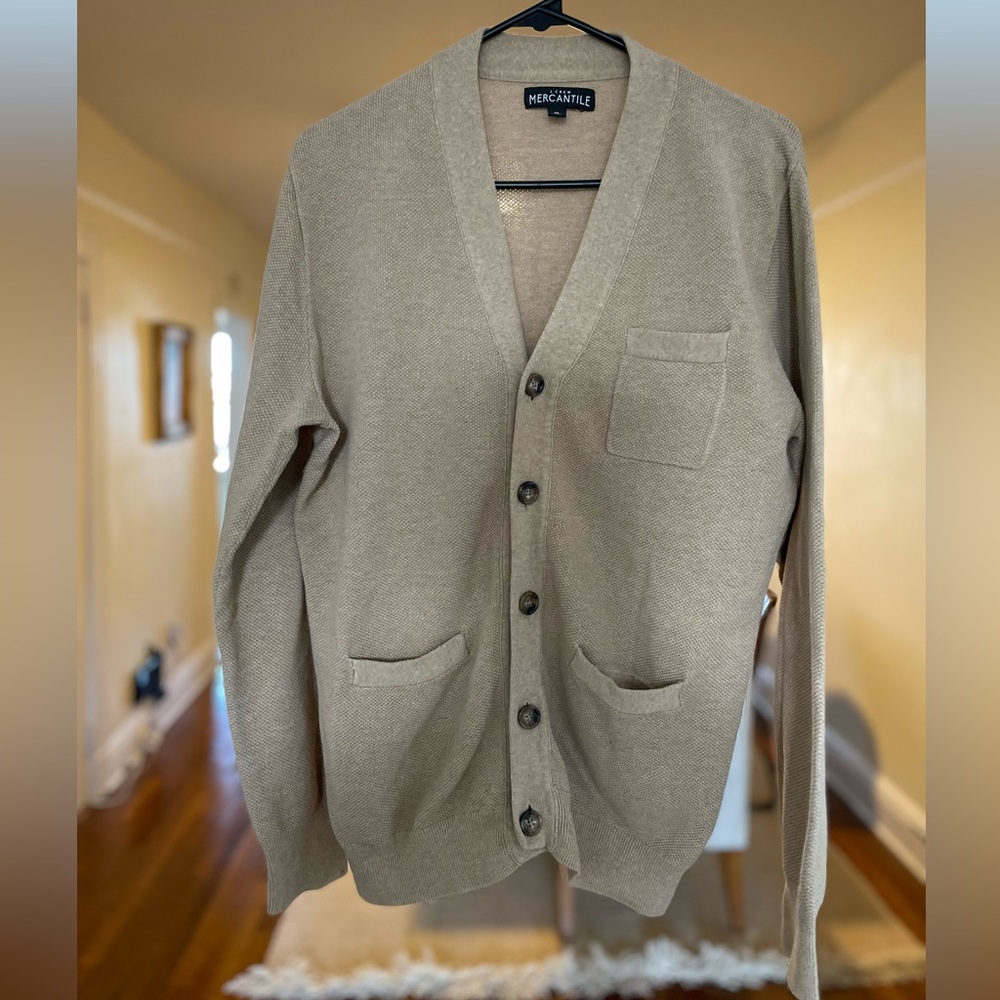 J Crew Tan / Camel Cardigan